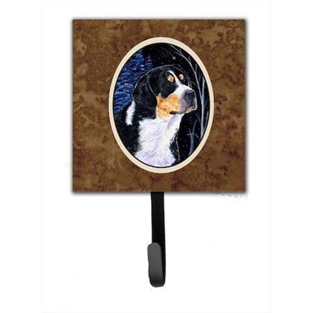 Micasa Starry Night Bernese Mountain Dog Leash Holder Or Key Hook MI712885
